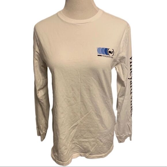 Vineyard Vines Tops - Vineyard Vines Long Sleeve Logo T-Shirt Sz S